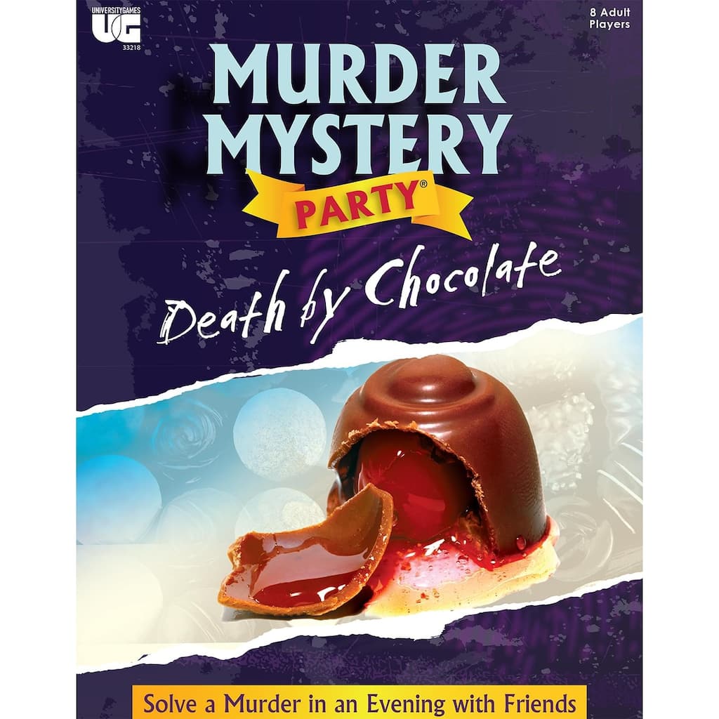 Murder Mystery Adult Party Game | Death By Chocolate