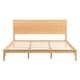 preview thumbnail 3 of 52, Eco-Chic Bamboo Platform Bed with Storage Space by Harper&Bright Designs