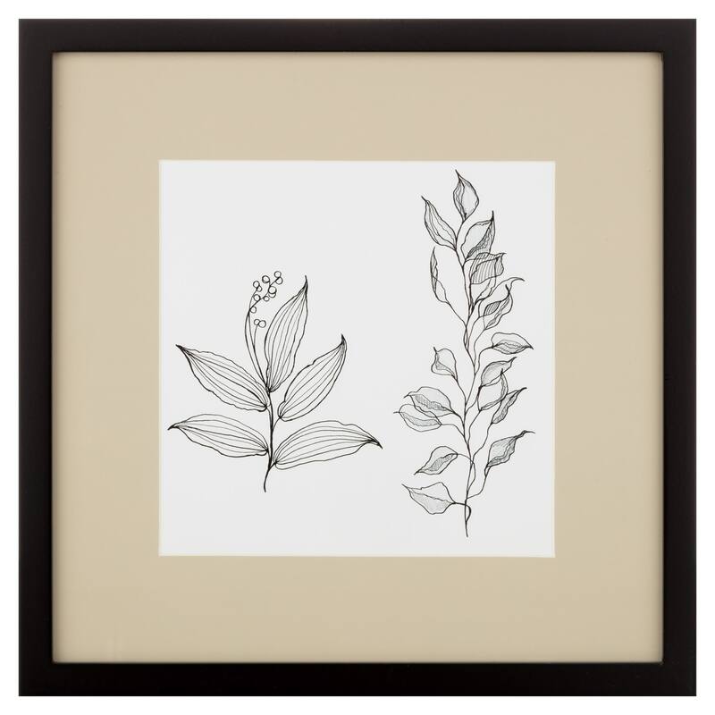 9 Piece Gallery Wall Frame Set with Decorative Art & Hanging Template