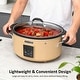 preview thumbnail 46 of 46, 10qt Large Capacity Digital Slow Cooker with Aluminum Pot