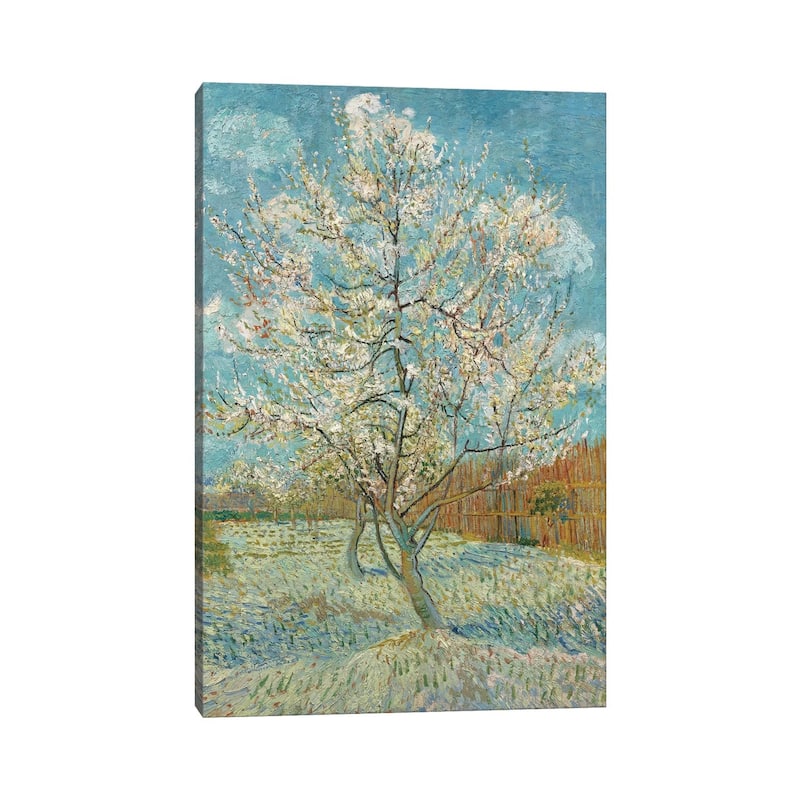 iCanvas "The Pink Peach Tree, 1888" by Vincent van Gogh Canvas Print