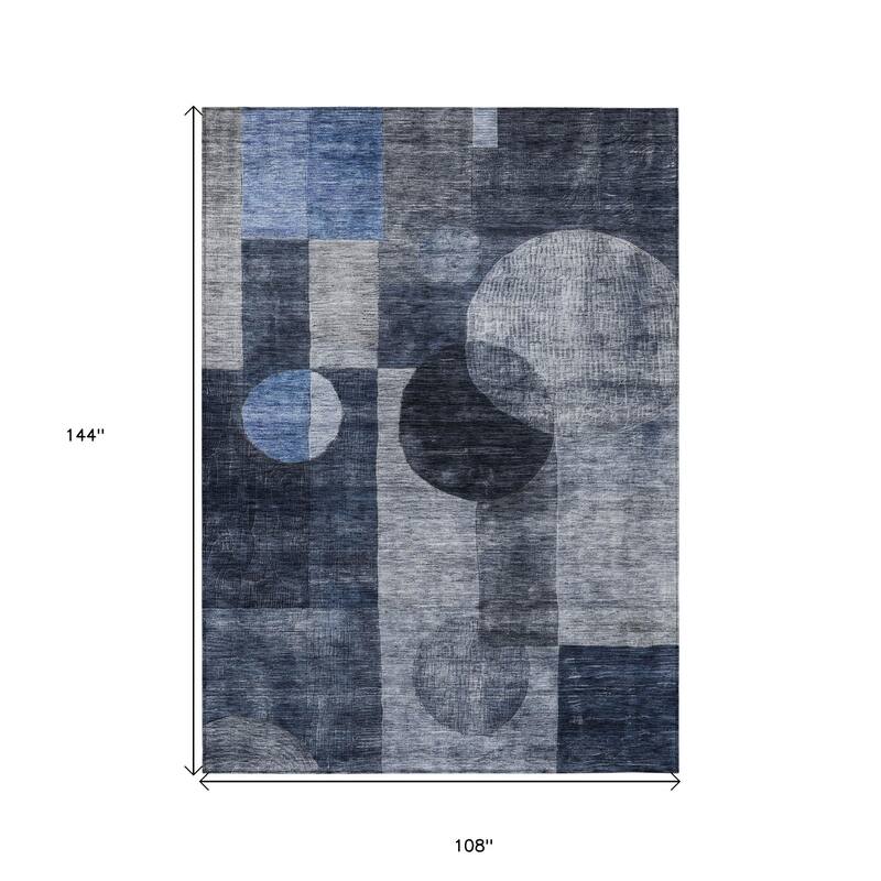HomeRoots Geometric Transitional Rectangle Outdoor Rug