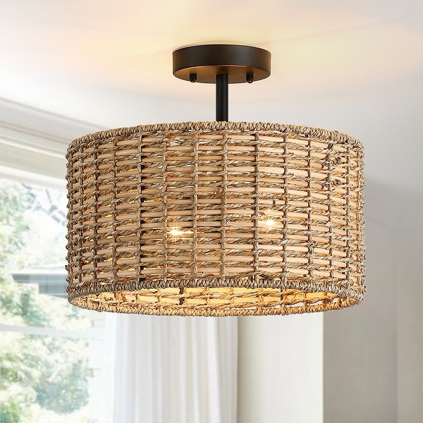 Drum semi flush mount new arrivals