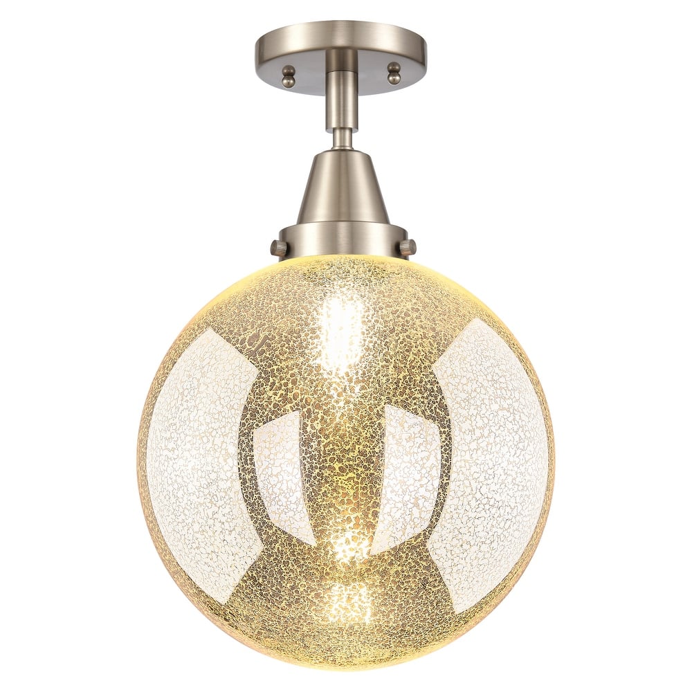 Innovations Lighting 447-1C-G208-10 Beacon 10" Wide Semi-Flush Globe