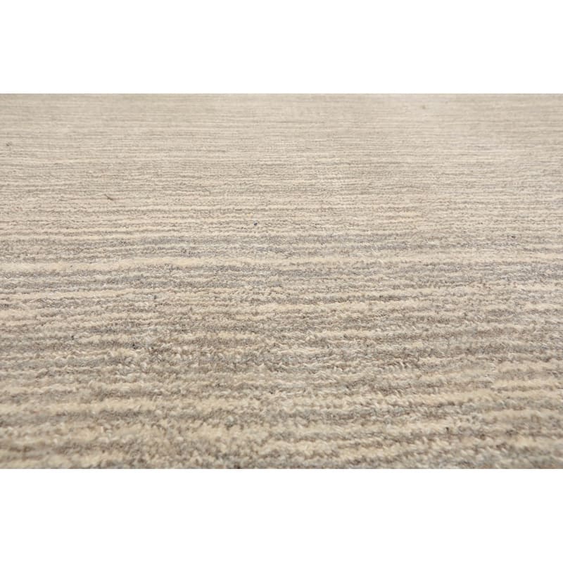 Beige Hand Woven Textured Oriental Area Rug Multi Sizes Wool