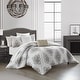 preview thumbnail 5 of 8, Chic Home Medi 9 Piece Cotton Jacquard Comforter Set Medallion Embroidered Bedding - Sheet Set Decorative Pillows Shams Included Beige/White - King