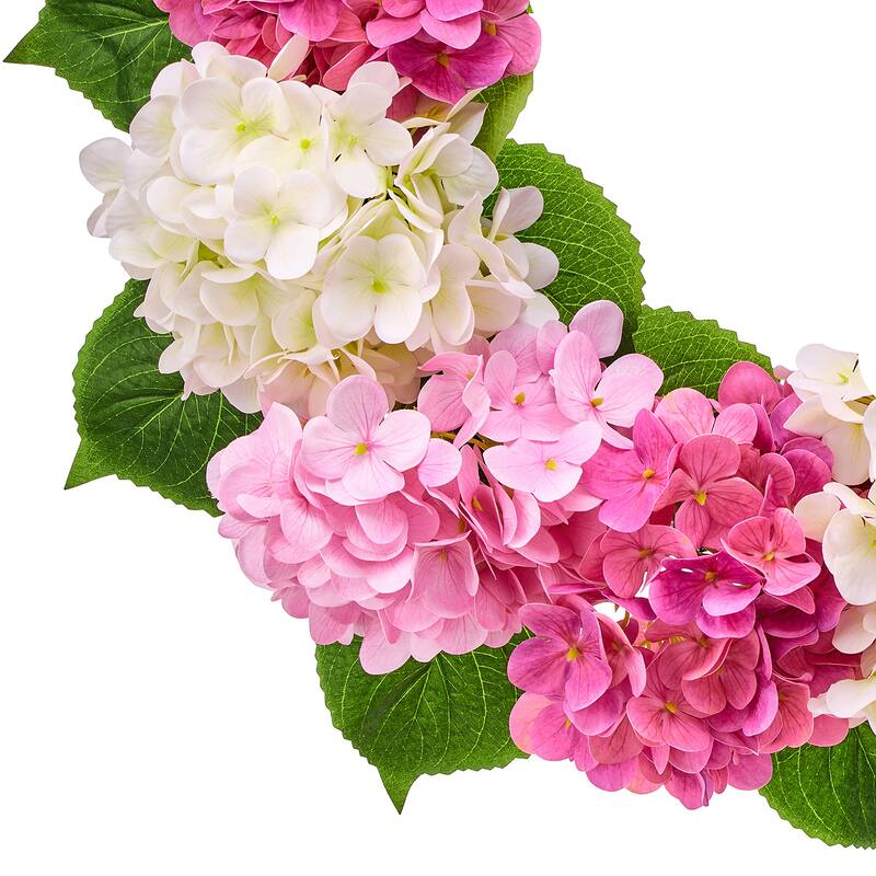 20" Pe Hydrangea Wreath