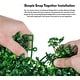 preview thumbnail 6 of 6, 40 in x 120 in Artificial Boxwood Roll Panels for Outdoor Use - 4 Roll