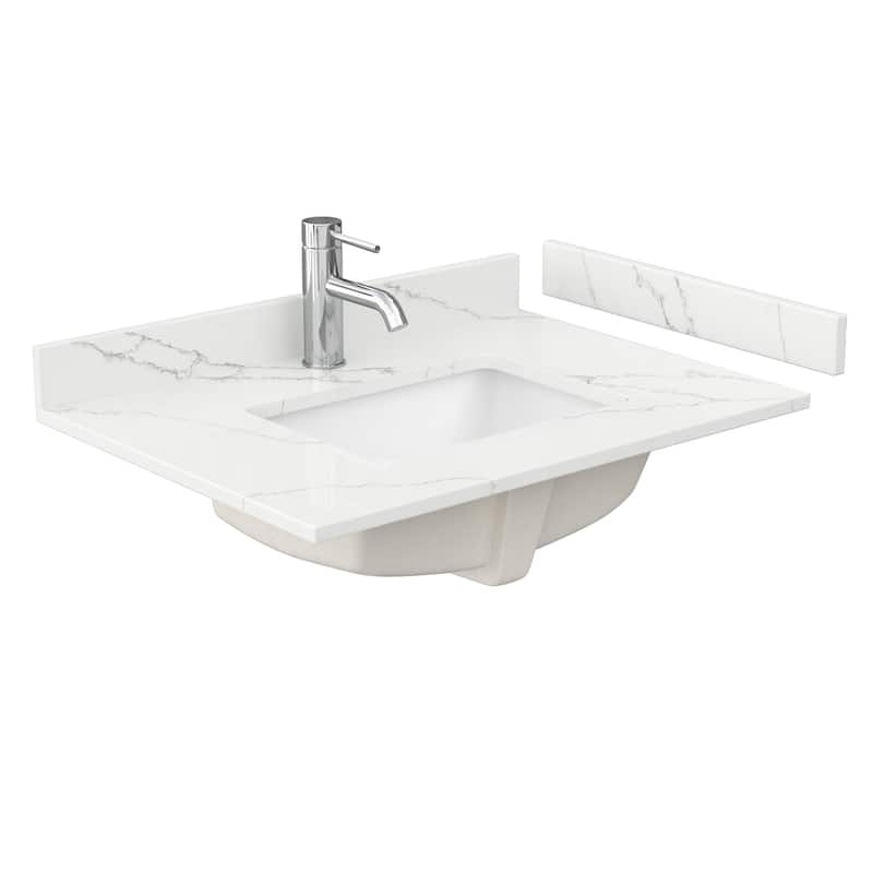 Marlena 30-inch Single Vanity, Quartz Top
