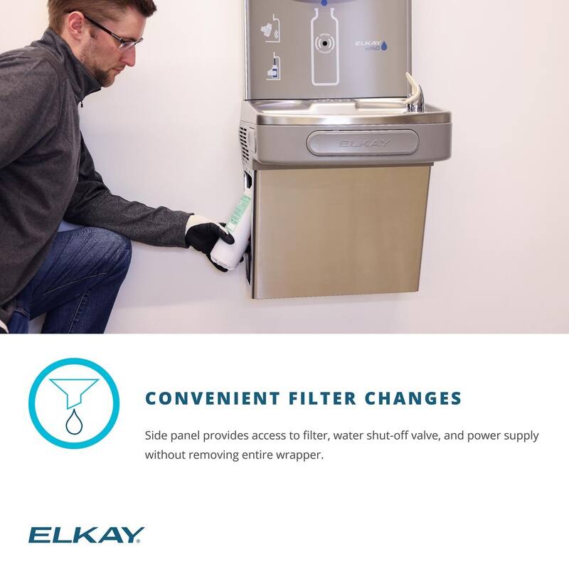 Elkay Single Level Filter Maintenance Kit with Filter - Silver