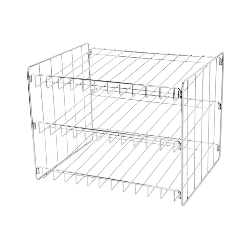 Kitchen Details 3 Tier Can Storage Organizer Rack - 14.5"x 11.4"x 11"