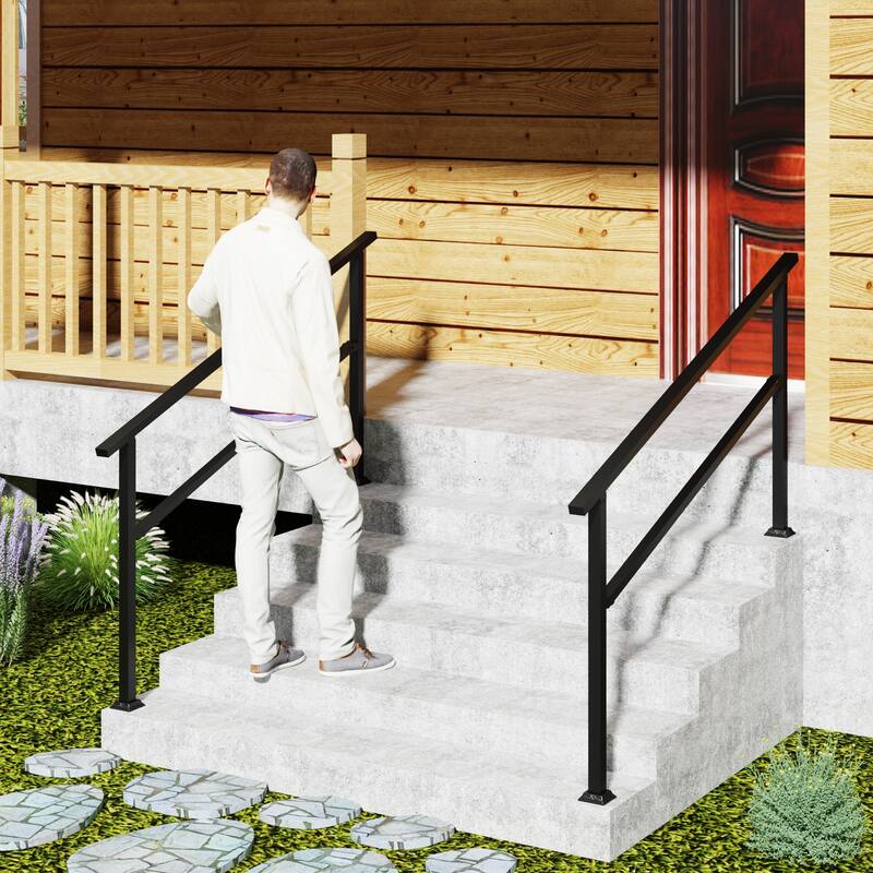 Premium Aluminum Handrail for Step Indoor Outdoor Three Size Available