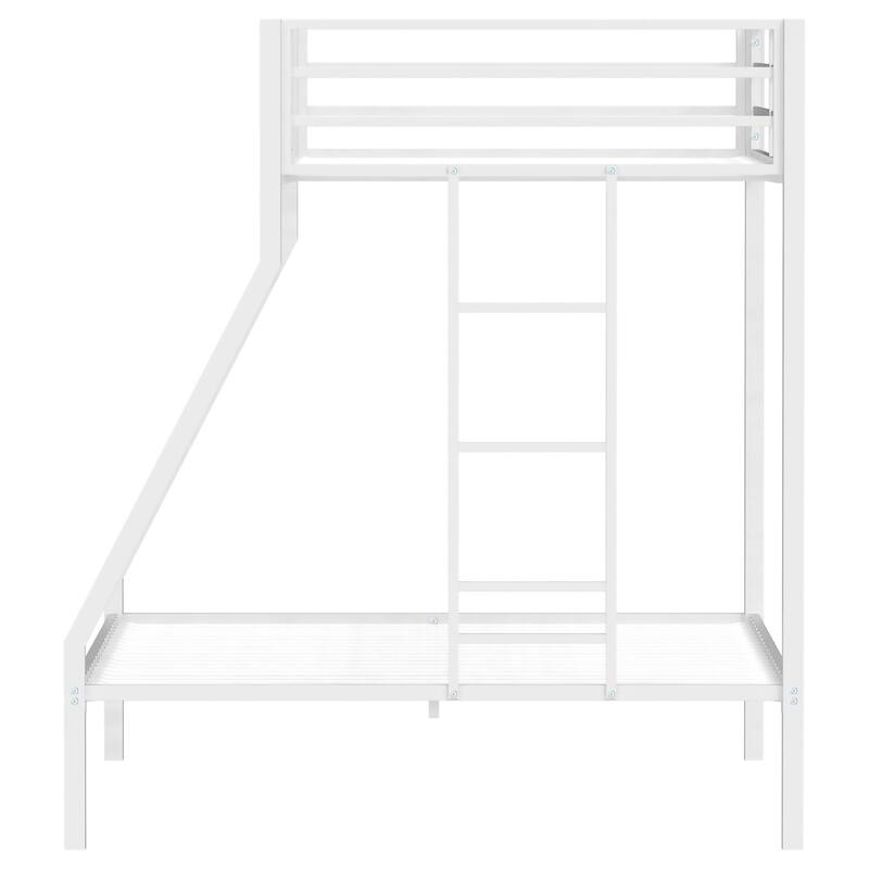 Alevera Metal Bunk Bed with Ladder