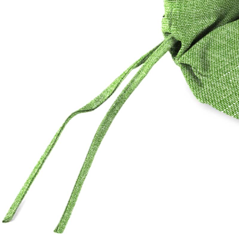 22" x 45" Outdoor Chair Cushion with Ties and Loop - 45'' L x 22'' W x 5'' H