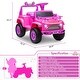 preview thumbnail 19 of 20, Kids Ride On 6V Electric Truck Car,Battery Powered Electric 4 Wheeler Truck