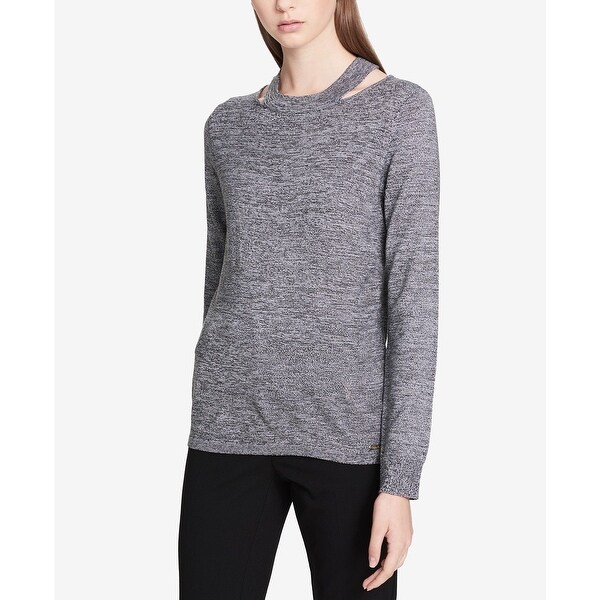 womens grey calvin klein jumper