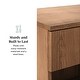 preview thumbnail 30 of 37, Walker Edison Modern Fluted-Drawer Nightstand