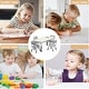 preview thumbnail 6 of 12, Kids Table and Chair Set, Height Adjustable Toddler Table and 4 Chairs Set for Ages 2-10