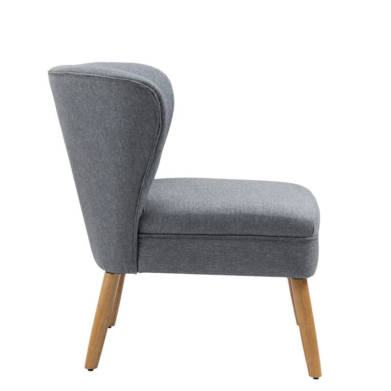 2 Set Modern Armless Accent Chair