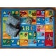 preview thumbnail 3 of 6, World Rug Gallery Kids Educational Learning Alphabet Symbols Non Slip Area Rug