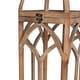 preview thumbnail 47 of 52, Glitzhome Set of 2 Wooden Church Style Decorative Lanterns Candle Holders for Wedding Mantle Entryway