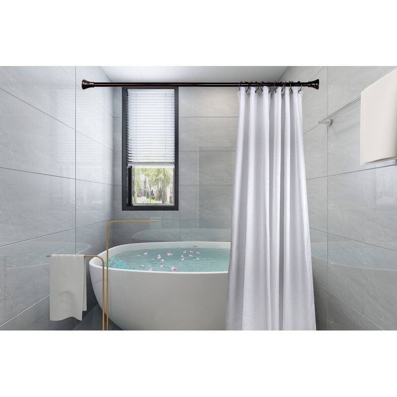 Utopia Alley Rustproof Zinc Shower Curtain Rings for Bathroom, Set of 12