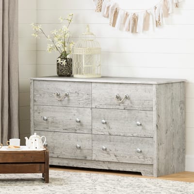 South Shore Navali Coastal 6-drawer Double Dresser