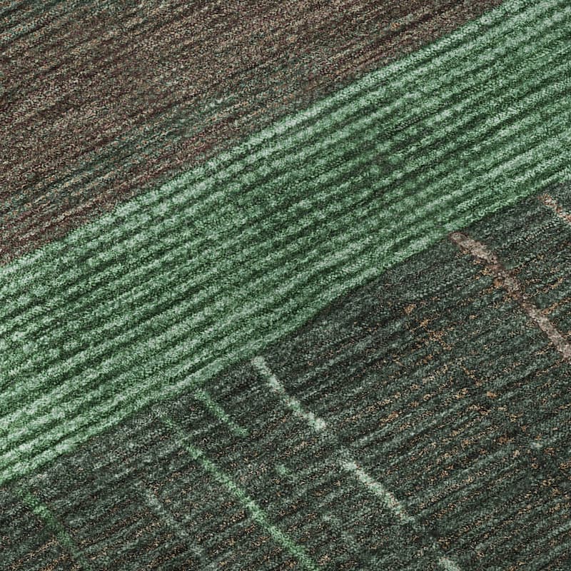 Premium Washable Super Soft Ombre Stripes Mayfield Rug