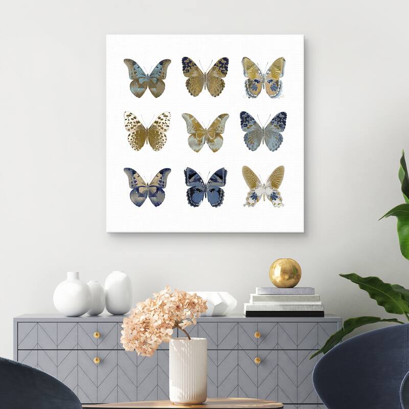 Butterfly Study I by Julia Bosco Canvas Art Print