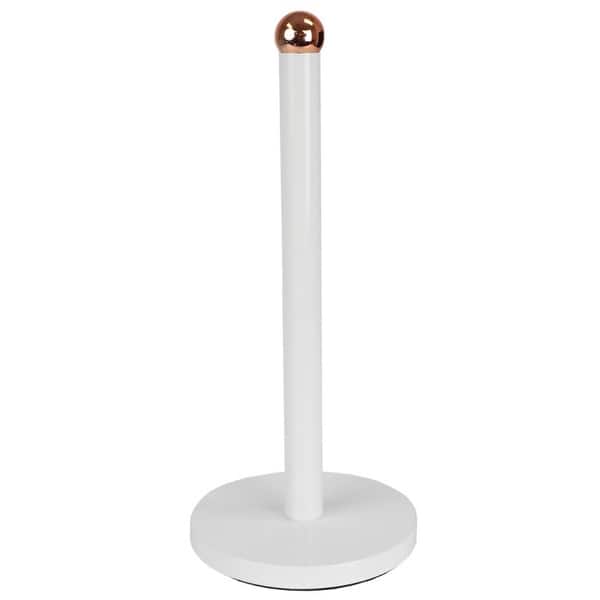 Marble Paper Towel Holder Kitchen Roll Stand Vertical Standing 