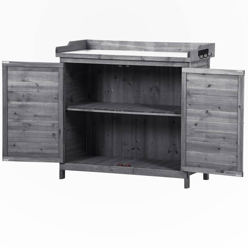 Outdoor Potting Bench Table