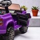 preview thumbnail 16 of 26, 12V Licensed Toyota LC250 Ride-On Car with Remote Control, Four-Wheel Suspension, Bluetooth,LED Lights,USB,Music for Kids 2-4