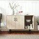 preview thumbnail 2 of 30, Middlebrook Saltor Mid-Century Buffet Console Birch