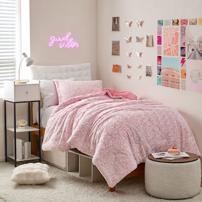 Shortcake - Coma Inducer® Oversized Comforter Set - Strawberry Pink