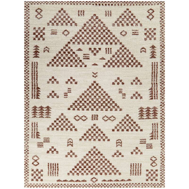 Lukas Checkered Geometric Area Rug