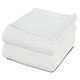 preview thumbnail 26 of 64, 100-percent Cotton Waffle Weave Medium Weight All Season Thermal Blankets King - Ivory