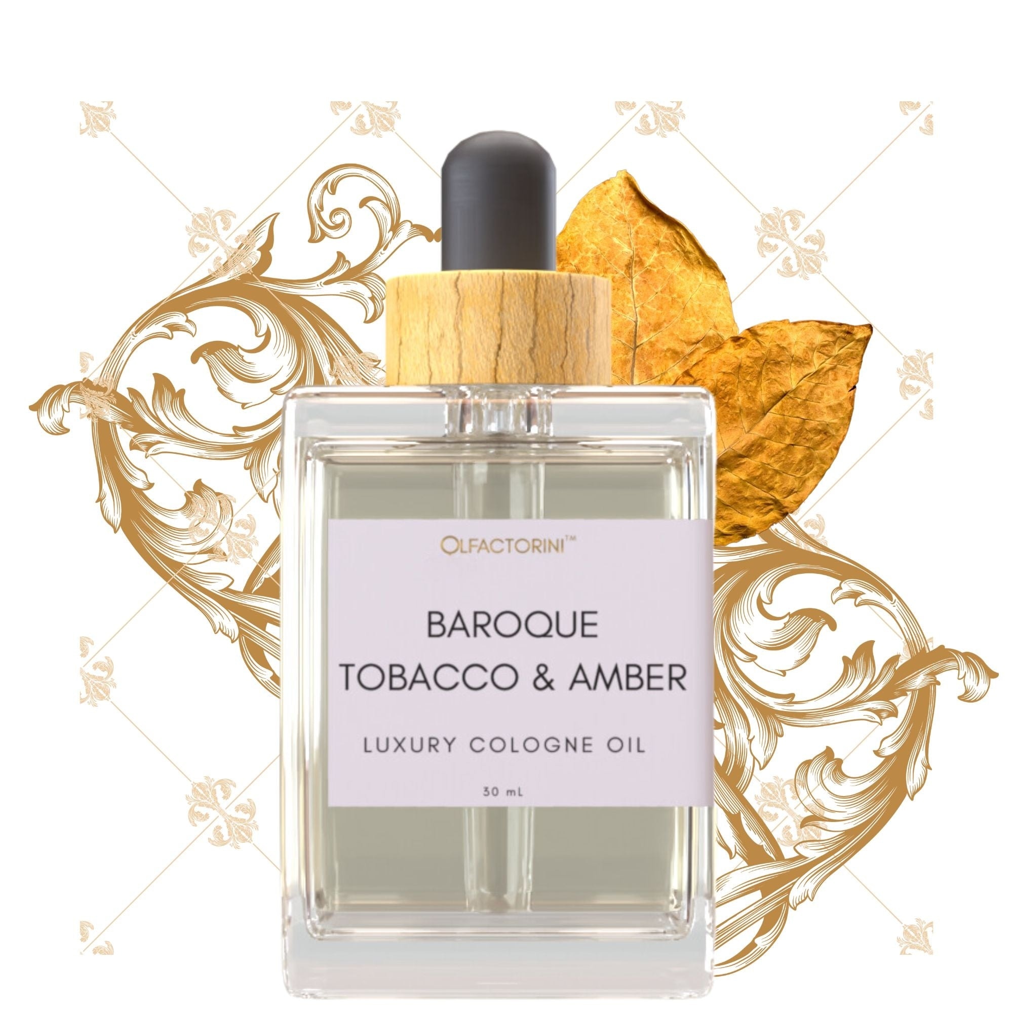 tobacco amber perfume Baroque Tobacco & Amber For Him Luxury Cologne Oil 30ml - Bed Bath & Beyond