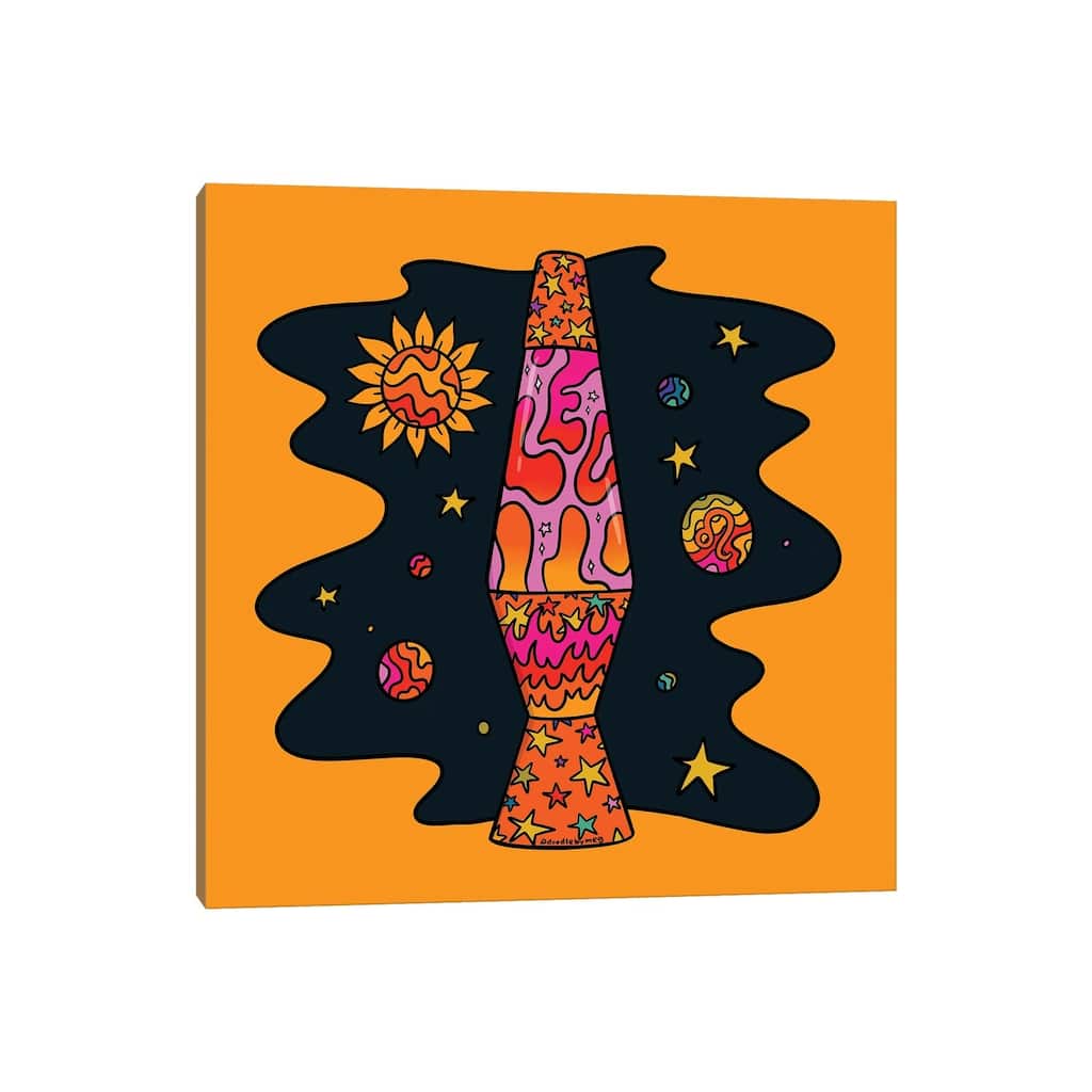 iCanvas "Leo Lava Lamp" by Doodle By Meg Canvas Print