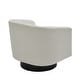 preview thumbnail 71 of 143, Modern 360°Swivel Accent Chairs Barrel Armchairs