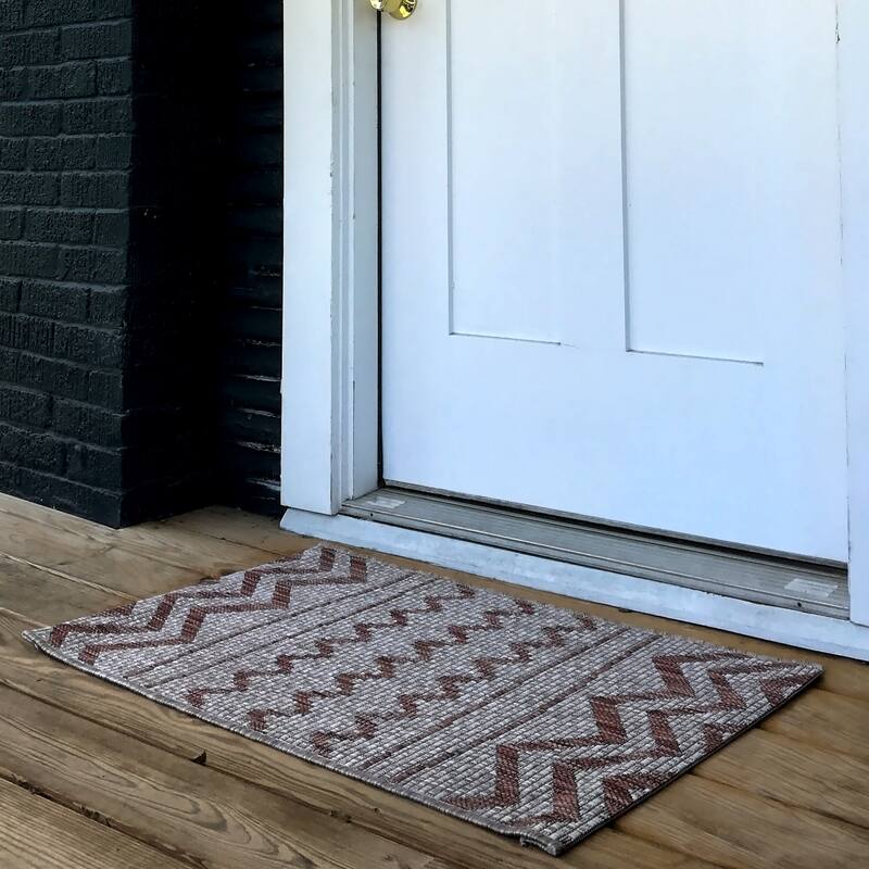Sevita Collective Adornment Indoor/Outdoor Rug - 1'10" x 3'