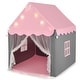 preview thumbnail 11 of 13, Breathable Kids Play Tent with Mesh Windows and Star Lights - 41.5" x 48" x 53.5" (L x W x H)