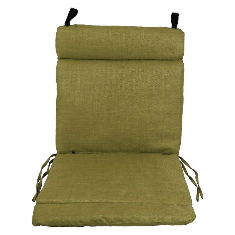 20-inch by 40-inch Outdoor Seat/Back Chair Cushion - 20" x 40"