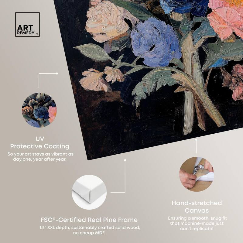 Moody Artichoke I Canvas by Art Remedy, Gallery Wrapped
