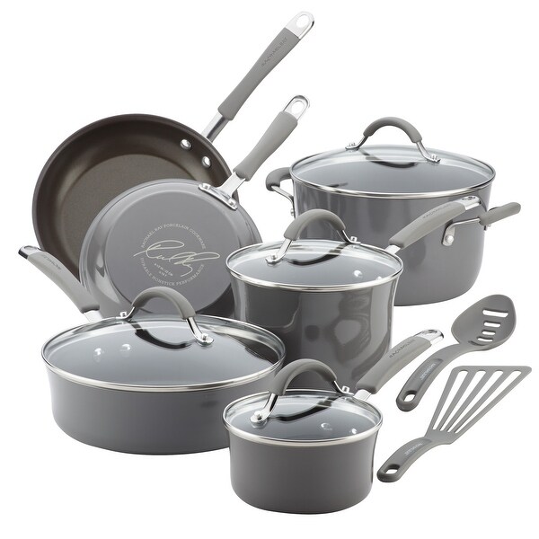 Rachael Ray Cucina Nonstick Cookware Set - Thumbnail 5