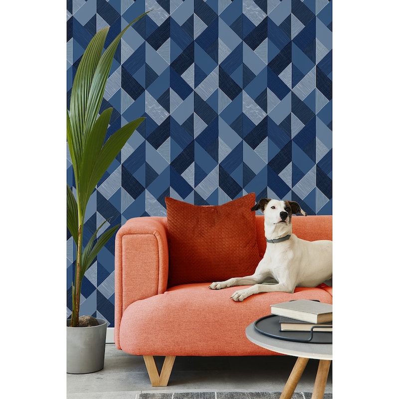 Stacy Garcia Home Marquetry Peel and Stick Wallpaper