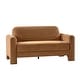 preview thumbnail 2 of 4, HULALA HOME Maris Modern Chenille Ergonomic Design 59.5''W Loveseater Sofa