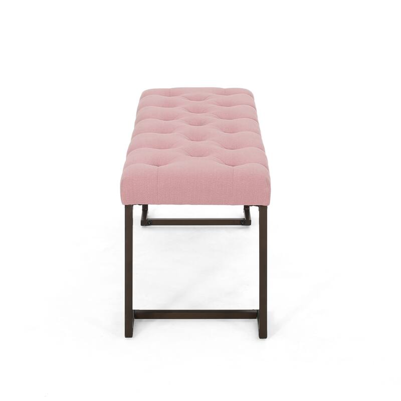 Galileo Modern Fabric Bench by Christopher Knight Home