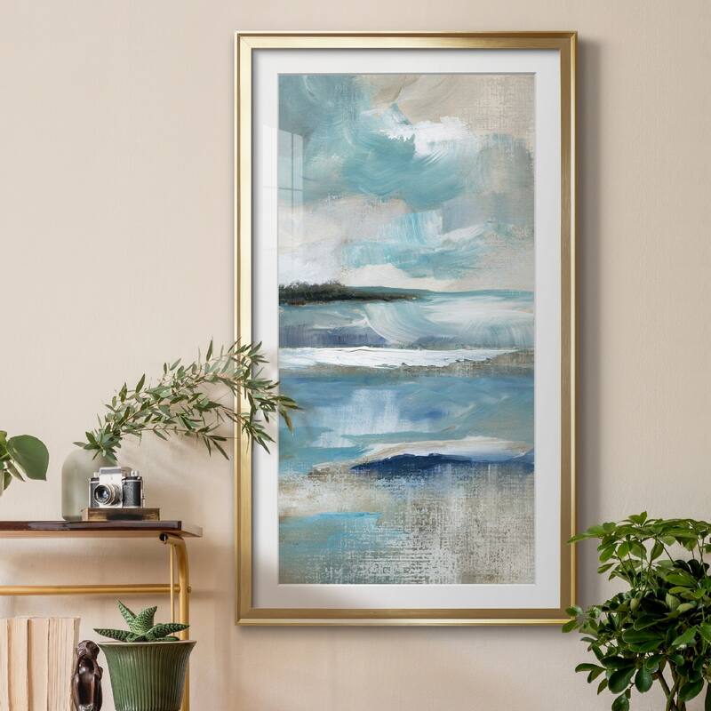 Distant Drama I Premium Framed Print - Ready to Hang