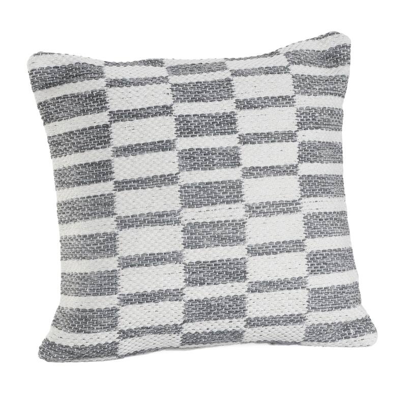 Sevita Grayscale 18 Inch Throw Pillow, Single or Set of 2