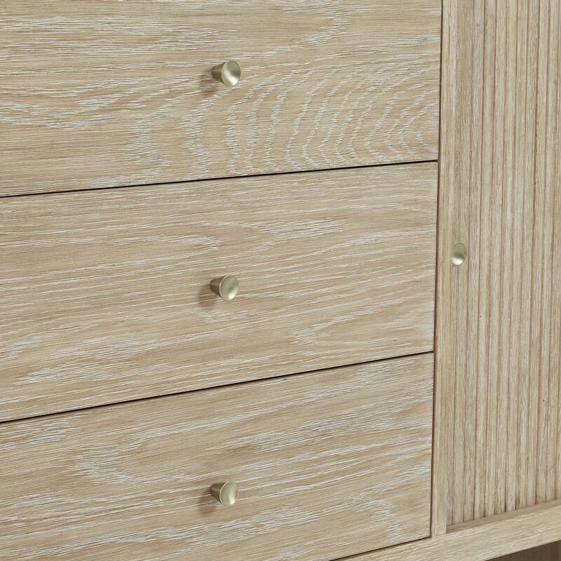 Marigot 72" Double Vanity, Sunwashed Oak w/FreePower Wireless Charger